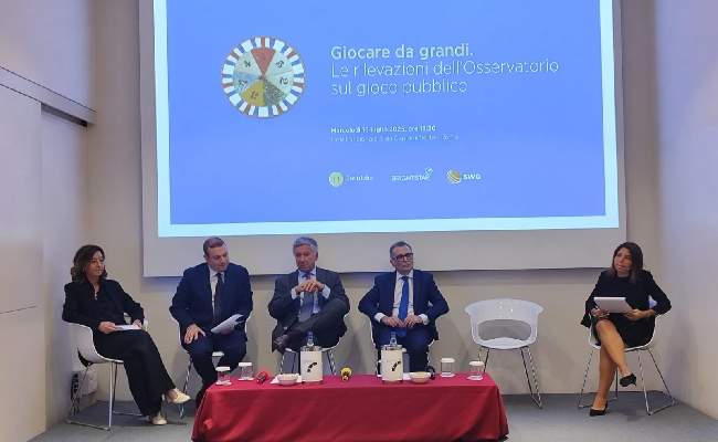 Evento Swg Brightstar Lollobrigida (Adm): “Necessario il riordino del gioco fisico per combattere efficacemente il gioco patologico”