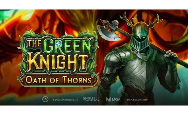 Play'n GO lancia la slot The Green Knight: Oath of Thorns