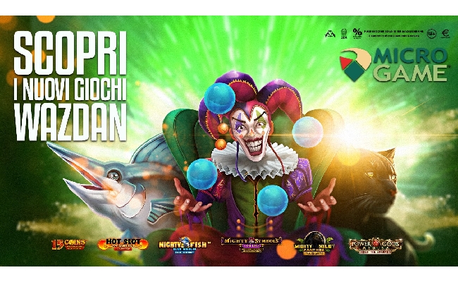 Nuova partnership: Microgame integra i contenuti di Wazdan nel proprio network