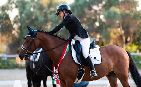 Dressage tris di Noemi Antonelli ai campionati regionali: al Centro Ippico Is Alinos di Maracalagonis successi nelle altre categorie di Modoni Passerini Sebis e Argiolas 