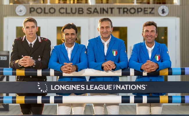 Salto ostacoli: Italia seconda nella Coppa delle Nazioni LLN di St. Tropez Gassin: qualificata per la finale di Barcellona