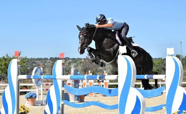 Salto ostacoli: Andrea Guspini su Clizia de Sa Pittada vince il Gran Premio C140 a due manche e la semifinale Asvi per i cavalli di 7 anni e oltre