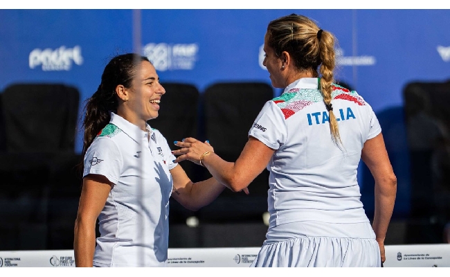 FIP Euro Padel Cup l’Italia femminile vola in semifinale. Domani sfida alla Francia per il primato del girone