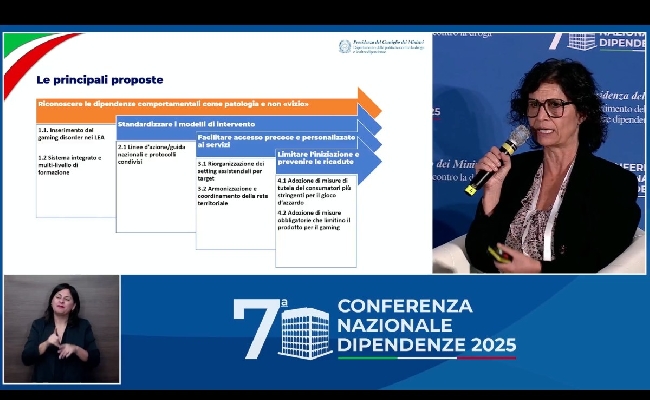 Conferenza Dipendenze 2025 Mortali (Iss): “Formare gli operatori del gioco e creare linee guida aggiornate anche per l’online”