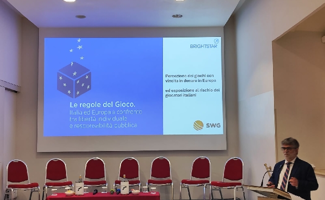 Ricerca Swg Brightstar: “L'Italia è il Paese europeo con la percezione più negativa del gioco positivo solo per il 3delle persone”