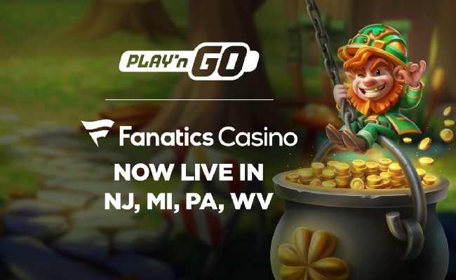Play’n GO ora disponibile negli Stati Uniti con Fanatics Casino