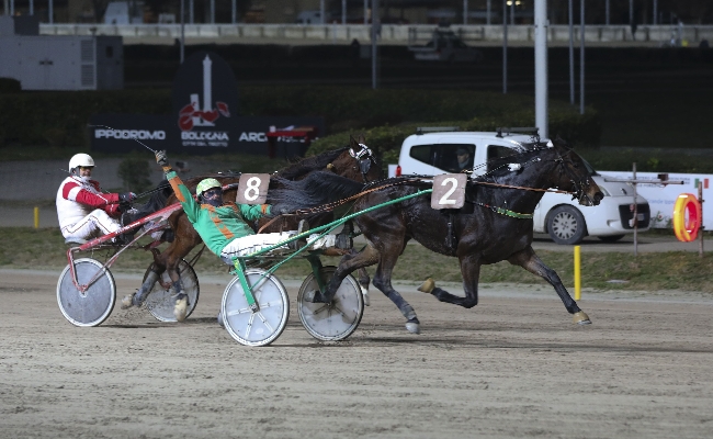 Ippica Ippodromo di Bologna: Francesca Consoli e Samuele Querci vincitori delle gare di domenica 21 dicembre