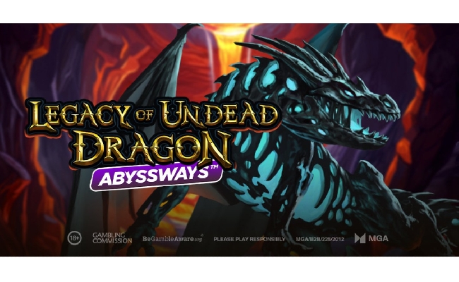Play'n GO Legacy of Undead Dragon Abyssways sputa fuoco blu nel 2026