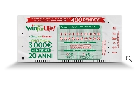 Win For Life classico: centrato online un 10 da oltre 17mila euro
