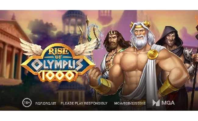 Play'n GO Rise of Olympus 1000 carica gli dei