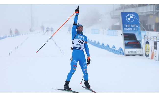 Giacomel prende gusto 20km sfida Francia Pirata quota oro portata
