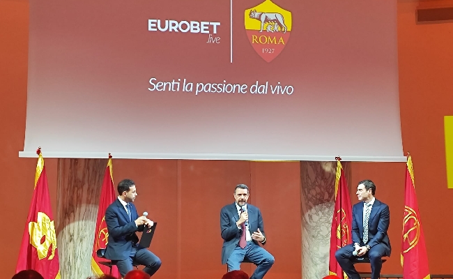 Calcio Eurobet.live sponsor di maglia della Roma fino al 2028 2029