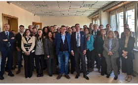 Adm direttore Alesse visita Porto di Napoli Laboratori chimici