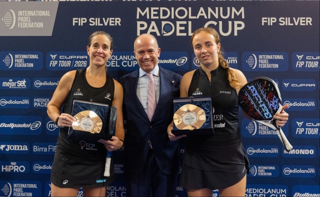 Mediolanum Padel Cup: Lucia Sainz trionfa a Parma Orsi si arrende in finale
