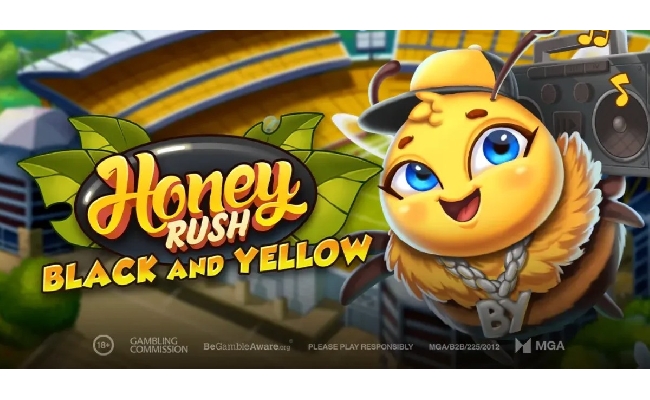Play’n GO lancia il ritmo con Honey Rush Black and Yellow