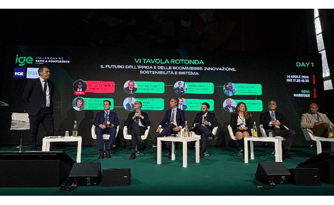 IGE 2026 “Il futuro dell’ippica e delle scommesse: innovazione sostenibilità e sistema”: il modello degli Ippodromi Snai