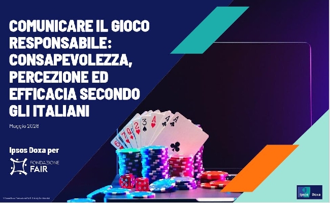 Gioco responsabile ricerca Ipsos Doxa: “Il 37 degli utenti non ricorda i messaggi stile comunicativo non adeguato”