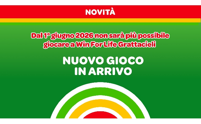 Sisal dal 1° giugno 2026 viene sospeso Win for Life Grattacieli. In arrivo un nuovo gioco