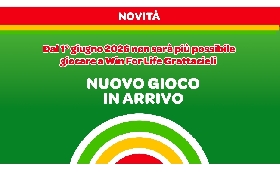 Sisal dal 1° giugno 2026 viene sospeso Win for Life Grattacieli. In arrivo un nuovo gioco