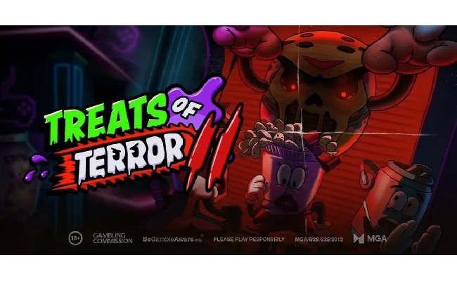 Play’n GO Treats of Terror II porta l’horror in una sala giochi anni ’80 infestata da snack