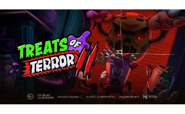 Play'n GO: Treats of Terror II trasforma una sala giochi anni '80 in un horror a base di snack