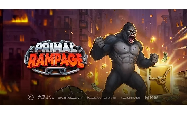 Play'n GO Primal Rampage scuote la giungla di cemento