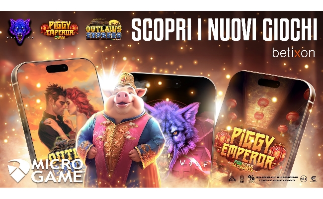 Microgame integra il portfolio Betixon e amplia l’offerta casinò del network