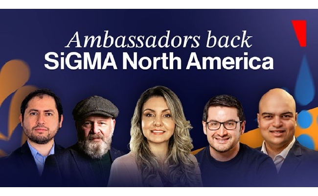 SiGMA North America 2026I grandi nomi dell'iGaming scendono in campo come ambasciatori