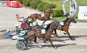 all’ippodromo snai sesana sabato sera con icaro mail che vola alto nel doppio chilometro per i cavalli di 3 anni valido per il premio scuderia valle verde