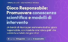 Fondazione FAIR lancia il suo primo bando di ricerca sul gioco responsabile