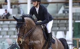 Sport equestri salto ostacoli Inigo primo portabandiera di Monaco nel mondo 