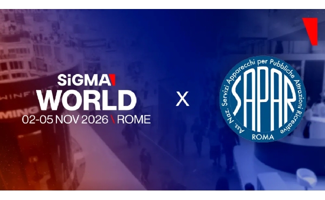 Giochi nuovo accordo tra SiGMA Group e SAPAR: la partnership si estende fino al 2029 