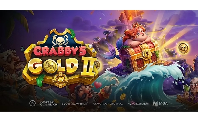 Play'n GO: Crabby's Gold II riporta i dispetti dei pirati sulla costa