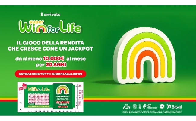 Super Win for Life estrazione venerdì 31 luglio 2026 combinazione vincente