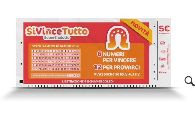 SiVinceTutto SuperEnalotto estrazione 5 agosto 2026 premi quasi 127mila euro
