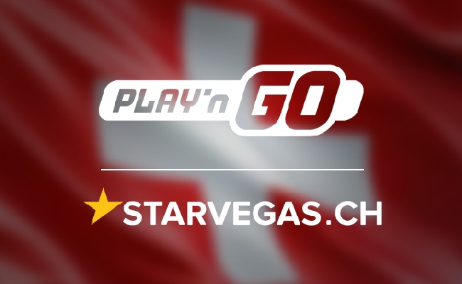 Play'n GO rafforza la sua presenza in Svizzera con il lancio di StarVegas.ch