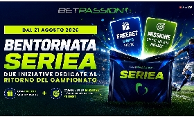 Bentornata Serie A Betpassion iniziativa 21 agosto