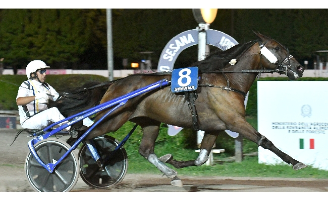 Ippica Ippodromo Snai Sesana settembre Fire Black Tqq Paolo Facci