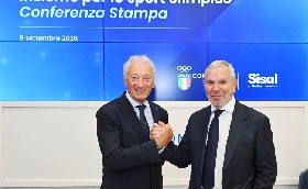 CONI Sisal insieme sport olimpico italiano presentata collaborazione contribuire supportare progetti olimpici Italia Team