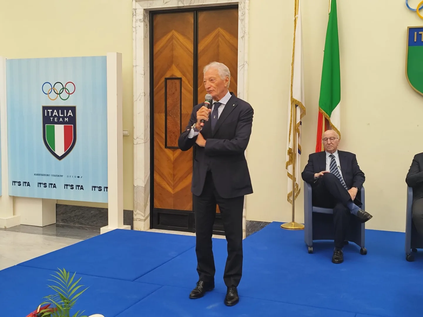 Win for Italia Team, Buonfiglio (pres. Coni): “Oggi sono orgoglioso, saremo capaci di generare nuove risorse per lo sport italiano”
