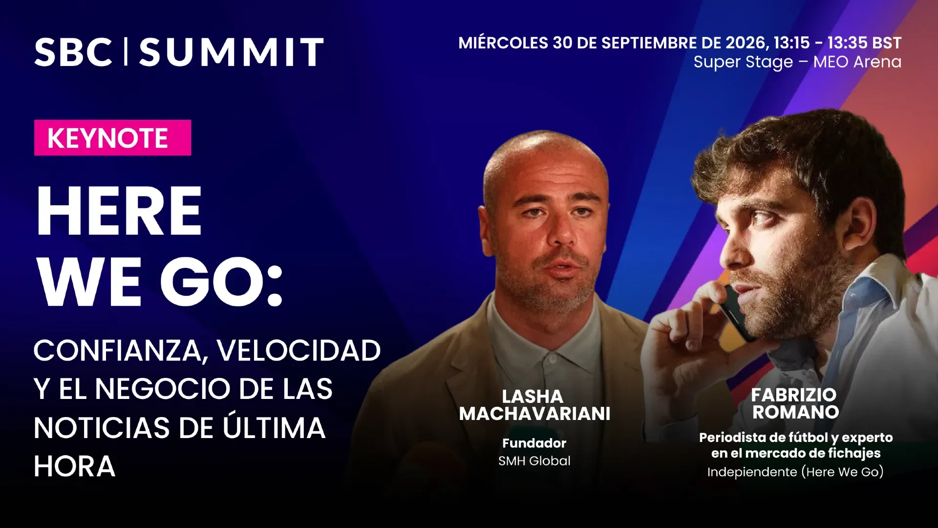 Il giornalista di calciomercato Fabrizio Romano sarà il protagonista dell'SBC Summit