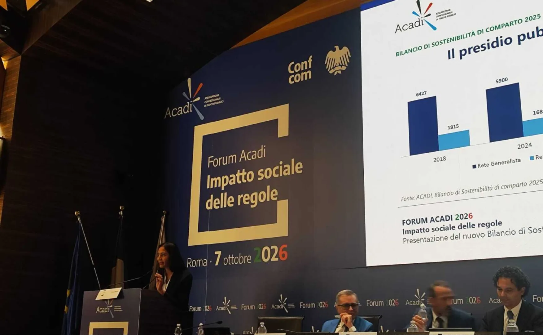 Forum Acadi 2026, Rada (Global Starnet): “Dal 2018 662 Comuni non sono più raggiunti dalla rete del gioco fisico legale”