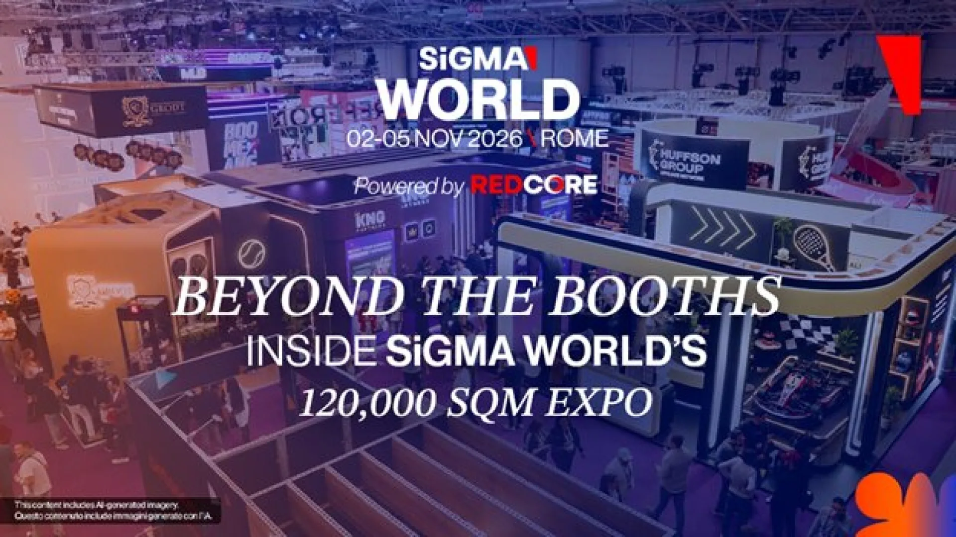 SiGMA World, oltre gli stand: viaggio nei 120.000 mq della Fiera di Roma